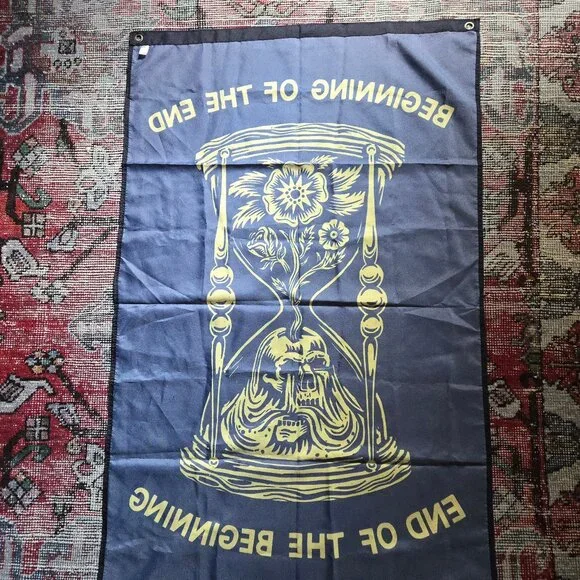 No Hours Flag | Room Decor | Rave Decor | Rave Totem - Picture 3 of 4